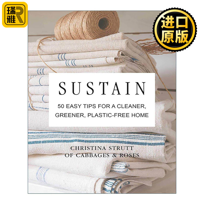 英文原版 Sustain 可持续生活 50个让家居更清洁环保 减少塑料使用的简易妙招 精装 英文版 进口英语原版书籍图片