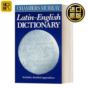 Chambers Murray Latin-English Dictionary 钱伯斯拉丁-英语词典 双语词典