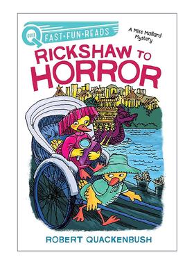 英文原版 Rickshaw To Horror 黄包车惊魂记 鸭侦探马拉德小姐系列 英文版 进口英语原版书籍