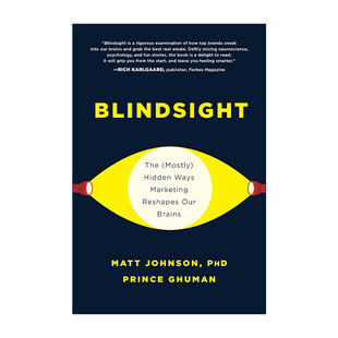 正版 Blindsight 上瘾的秘密 潜移默化的营销方式如何重塑我们的大脑 Matt Johnson 精装 英文原版 进口英语书籍