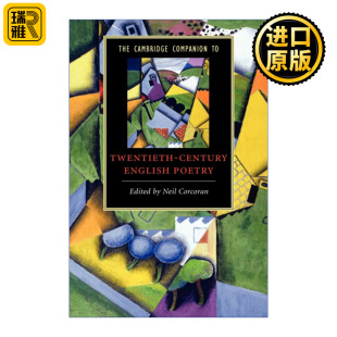 英国20世纪诗歌 Companion Twentieth 叶芝 西蒙阿米蒂奇 English Century 剑桥文学指南 英文原版 Poetry The Cambridge 奥登