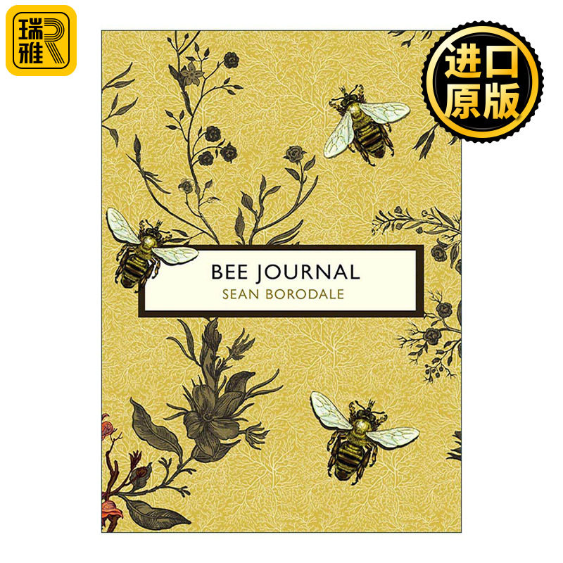 英文原版 Bee Journal The Birds and the Bees 蜜蜂日记 Sean Borodale 诗歌日记 T.S.艾略特奖提名 英文版 进口英语原版书籍