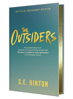 英文原版 The Outsiders 局外人 百老汇 影视版 精装收藏版 S E Hinton 英文版 进口英语原版书籍