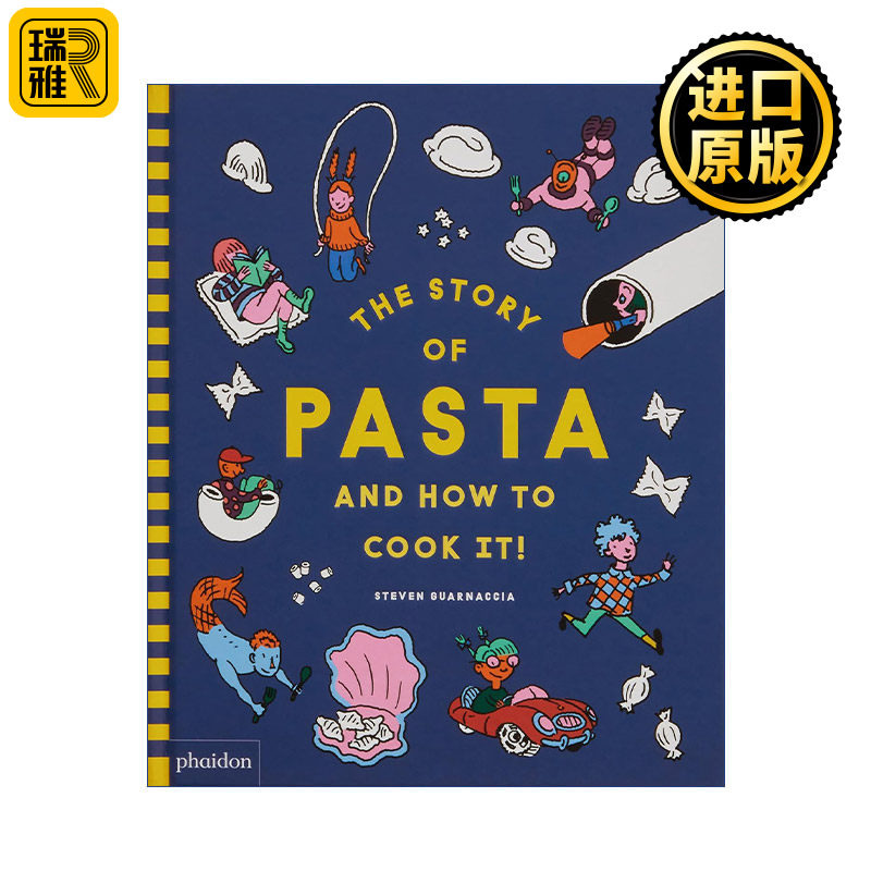 The Story of Pasta and How to Cook It! 意面的故事及制作食谱 儿童艺术食谱书 精装