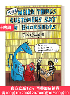 英文原版 More Weird Things Customers Say in Bookshops 书店怪问录续集 精装 Jen Campbell 世界诞生于午夜作者英语书籍