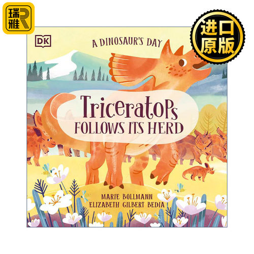 A Dinosaur's Day: Triceratops Follows Its Herd 恐龙的一天 三角龙跟随它的兽群
