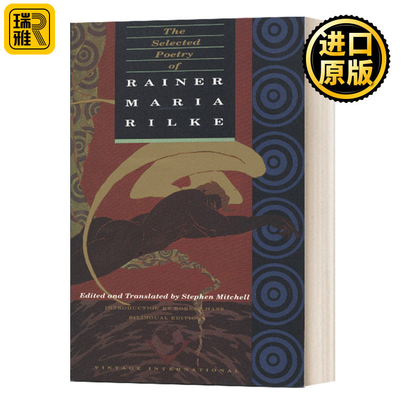 里尔克诗歌精选 德英双语版 英文原版 The Selected Poetry of Rainer Maria Rilke 英文版 Rainer Maria Rilke 进口英语书籍
