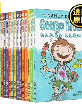 英文原版 George Brown, Class Clown 17 Aaron Blecha