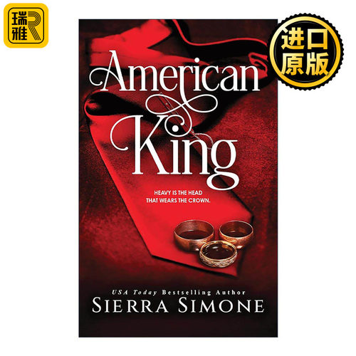 英文原版 American King New Camelot 03 美国国王 新卡梅洛特系列3 浪漫小说 Sierra Simone 英文版 进口英语原版书籍