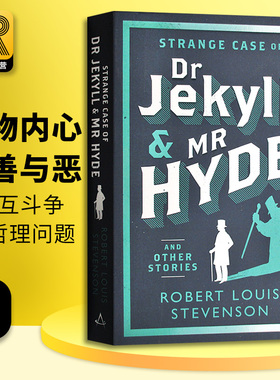Strange Case of Dr Jekyll and Mr Hyde 英文原版 化身博士 史蒂文森 杰基尔博士和海德先生 英国经典文学名著 心理小说  进口书
