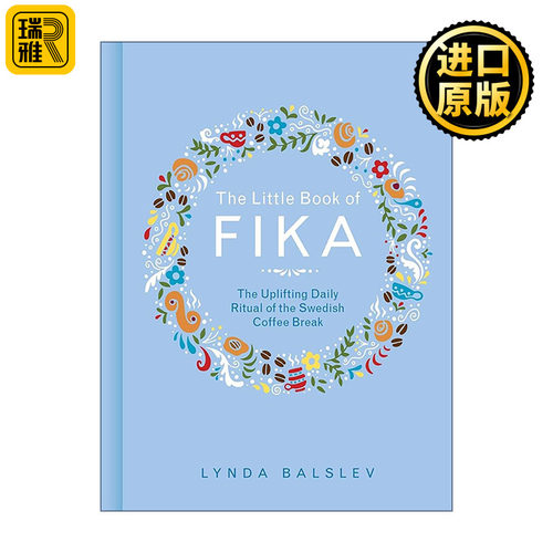 英文原版 The Little Book of Fika 瑞典式咖啡时光小书 咖啡治愈日常 精装 英文版 进口英语原版书籍