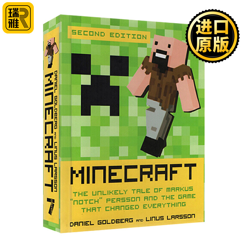 我的世界 英文原版人物传记 Minecraft 不可能故事和改变一切的游戏 精装英文版 Daniel Goldberg;Linus Larsson 进口原版英语书籍