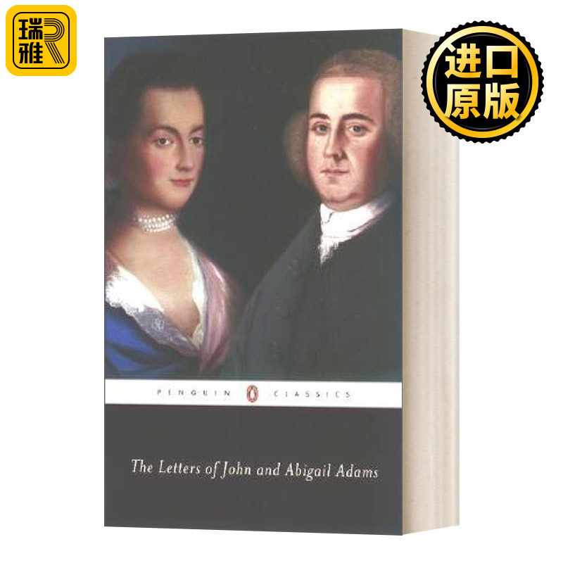 The Letters of John and Abigail Adams 约翰和阿比盖尔亚当斯的书信 英文原版文集书籍
