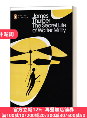 英文原版 The Secret Life of Walter Mitty 白日梦想家 詹姆斯·瑟伯 企鹅现代经典 进口英语书籍