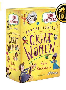 Fantastically Great Women 100 Postcards 伟大非凡的女性系列 100张明信片