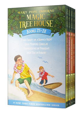 Magic Tree House Books 25-28 4 Book Box Set 神奇树屋25-28套装