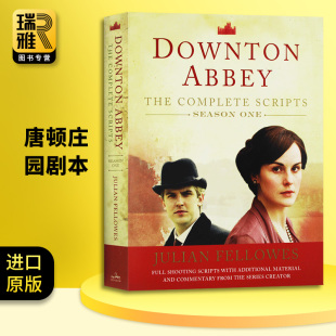Script 英语书籍 进口原版 英剧剧本 Downton Abbey 全英文版 Season Book Fellowes 唐顿庄园剧本 Julian 英文原版
