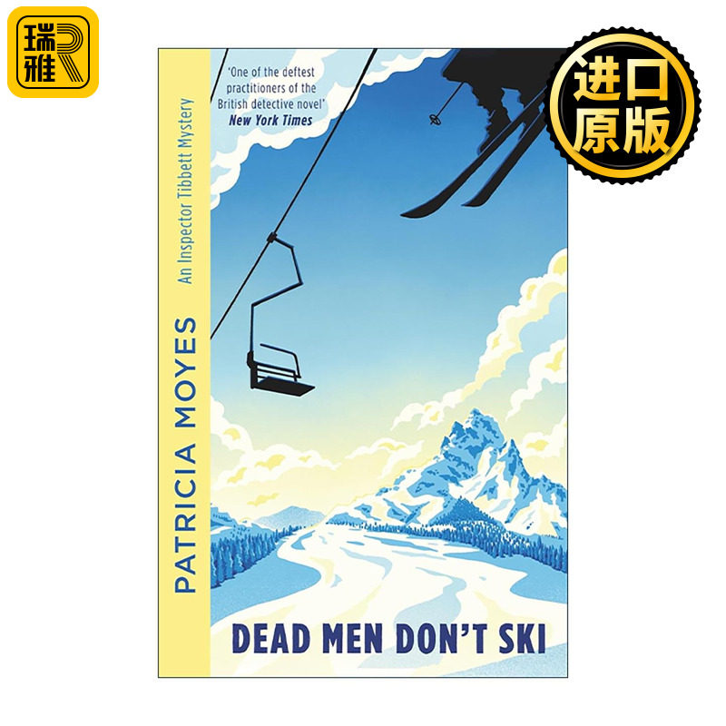 英文原版 Dead Men Dont Ski 死人不滑雪 英国黄金时代推理小说 探长系列 度假探案 进口英语原版书籍