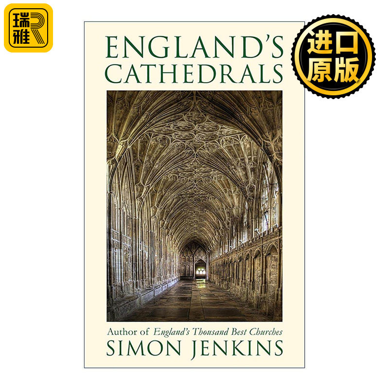 英文原版 England's Cathedrals 英格兰大教堂 西蒙·詹金斯 Simon Jenkins 英文版 进口英语原版书籍