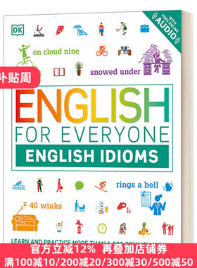 English for Everyone: English Idioms: An ESL Book of Over 1,000 English Phrases and Expressions 人人学英语 英语习惯用语