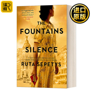 英文原版 Fountains The 寂静之泉 英文版 Silence Sepetys 书籍 进口英语原版 Ruta
