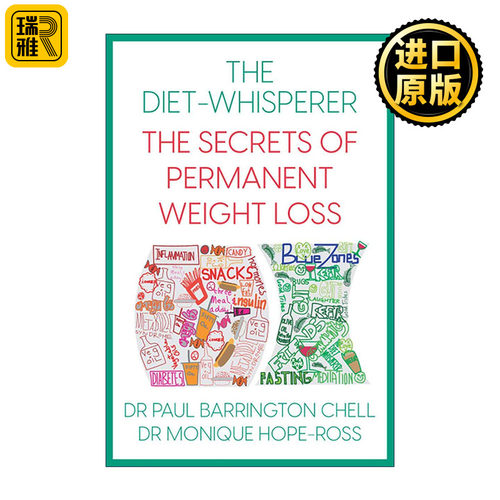 英文原版 The Diet-Whisperer 饮食密语 永久减肥的秘诀 Paul Barrington Chell 英文版 进口英语原版书籍