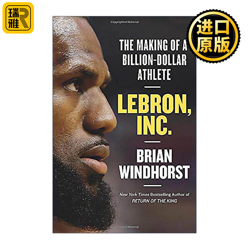 英文原版 LeBron Inc 勒布朗·詹姆斯的商业帝国 布赖恩·文霍斯特 英文版 进口英语原版书籍