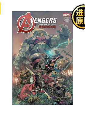 英文原版 Avengers By Jonathan Hickman The Complete Collection Vol.2 复仇者联盟 完整集 卷二 漫威漫画 进口英语原版书籍