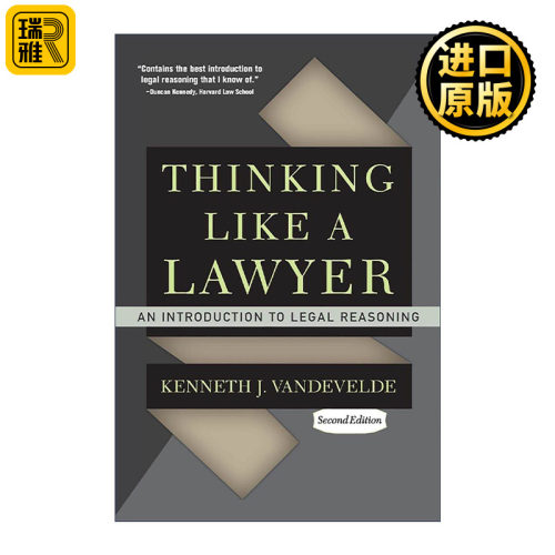 英文原版 Thinking Like a Lawyer An Introduction to Legal Reasoning 像律师一样思考 法律推理导论 第2版 进口英语原版书籍
