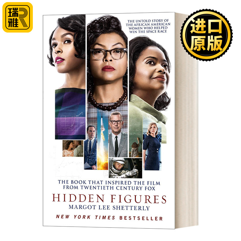 隐藏人物 NASA无名英雄 电影封面版 英文原版 Hidden Figures 美国大学新生书单 英文版 Margot Lee Shetterly 进口英语原版书籍 书籍/杂志/报纸 人文社科类原版书 原图主图