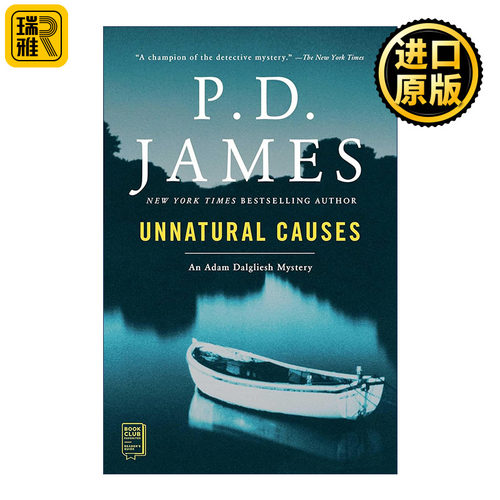 英文原版 Unnatural Causes 非自然死亡 亚当?达格利什侦探系列 当代推理小说女王P.D.詹姆斯 英文版 进口英语原版书籍