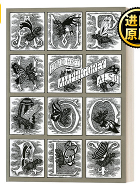 Amphigorey Also 无聊的幽默3 黑色幽默大师爱德华 戈里漫画经典 Edward Gorey