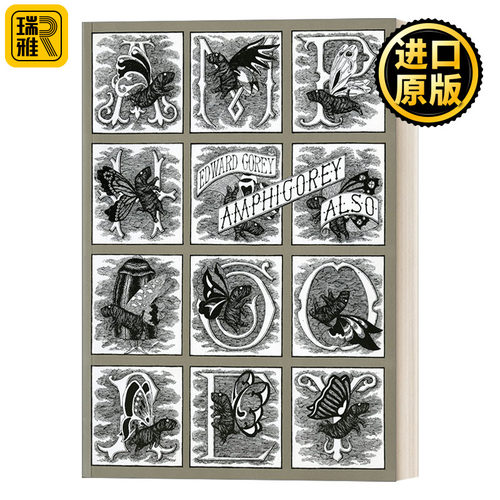 Amphigorey Also 无聊的幽默3 黑色幽默大师爱德华 戈里漫画经典 Edward Gorey