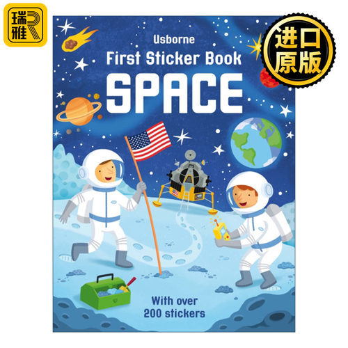 First Sticker Book: Space 第一本贴纸书 太空