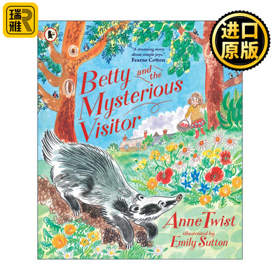 英文原版 Betty and the Mysterious Visitor 贝蒂与神秘访客 儿童动物故事绘本 英国插画师Emily Sutton 英文版进口英语原版书籍