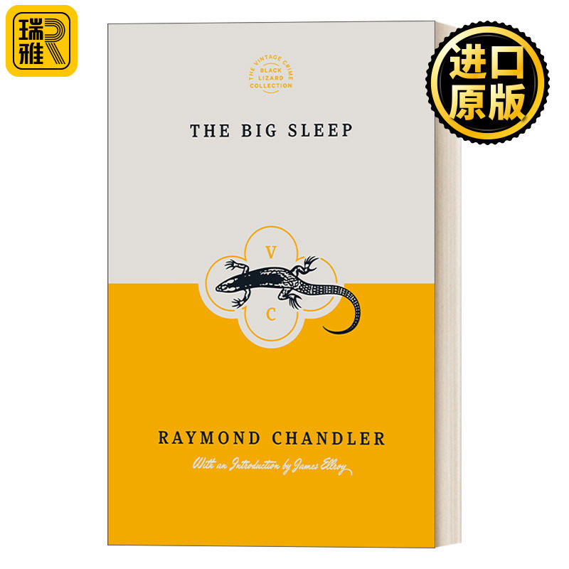 The Big Sleep (Vintage Crime/Black Lizard Anniversary Edition) 长眠不醒 纪念版 Raymond Chandler雷蒙德·钱德勒