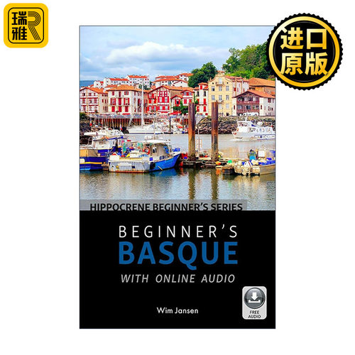 原版 Beginner's Basque with Online Audio 带在线音频的初级巴斯克语教程 进口原版书籍