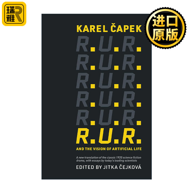 英文原版 R.U.R and the Vision of Artificial Life The MIT Press 万能机器人与人工生命的愿景 Karel Capek卡雷尔·恰佩克 戏剧