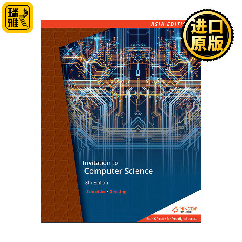 英文原版 Invitation to Computer Science 计算机科学入门 第8版 英文版 进口英语原版书籍