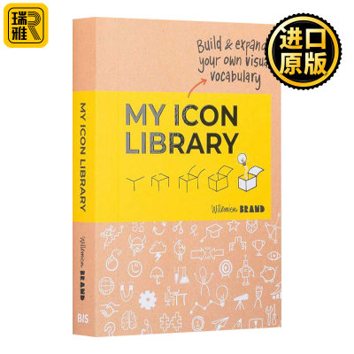 我的图标资料库 英文原版 My Icon Library 英文版 Willemien Brand 全英文版进口原版英语书籍