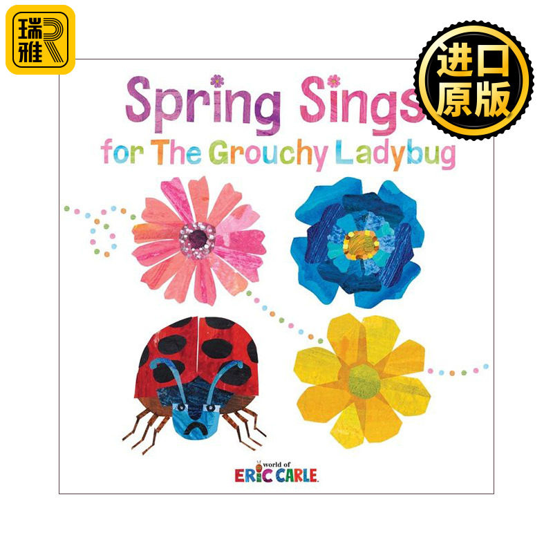 Spring Sings for the Grouchy Ladybug 爱生气瓢虫的春日之歌 精装绘本 Eric Carle艾瑞卡尔爷爷图片