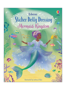 Sticker Dolly Dressing Mermaid Kingdom 多莉贴纸 美人鱼王国 英文原版 进口英语书籍