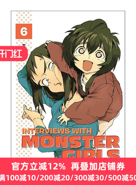 英文原版 Interviews with Monster Girls 6 亚人酱有话要说6 同名动漫治愈漫画 Petos 英文版 进口英语原版书籍