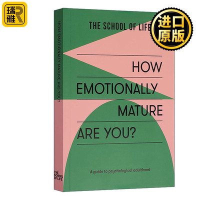 英文原版 How Emotionally Mature Are You 测测你的情感成熟度有多高 生活学院 英文版 进口英语原版书籍