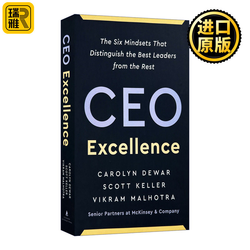CEO Excellence 卓越的CEO 区分优秀领导者的六种思维模式 英文原版