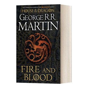 英文原版 A Song Of Ice And Fire — Fire And Blood 火与血 Hbo剧集龙之家族原著小说 冰与火之歌前传 英文版 进口英语原版书籍