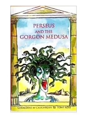 英文原版 Perseus and the Gorgon Medusa 珀尔修斯和蛇发女妖美杜莎 古希腊罗马神话传说故事 英文版 进口英语原版书籍
