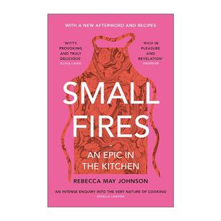 May Small 史诗 英文原版 Johnson 进口英语原版 小火 英文版 Fires 书籍 厨房中 烹饪与哲思 Rebecca