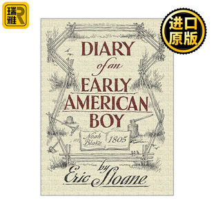 英文原版 日记 Eric Noah Blake Early Boy 书籍 英文版 进口英语原版 American 早期美国男孩 历史 1805年 Sloane Diary