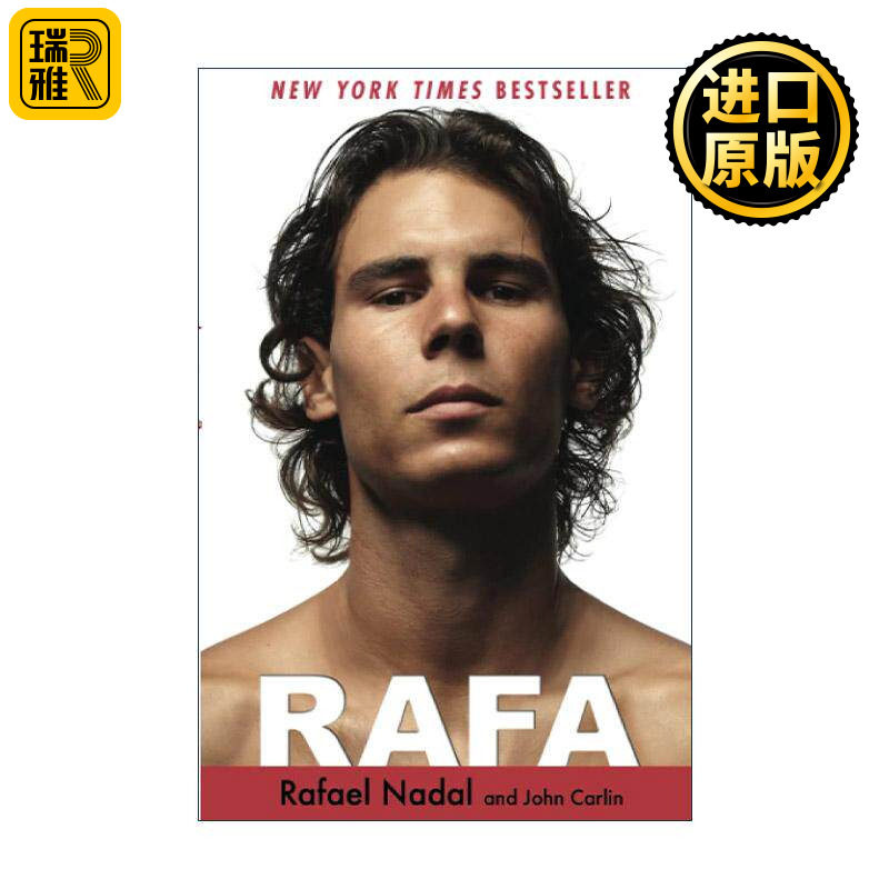 英文原版 Rafa 拉菲尔纳达尔传记 成功背后鼓舞人心的故事 英文版 进口英语原版书籍